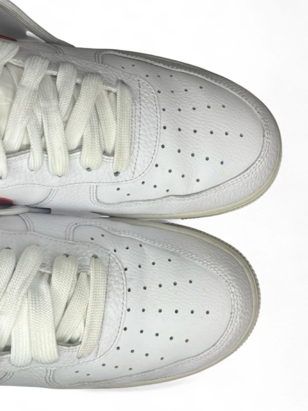 NIKE Men's Air Force 1 '07 LV8 White Night Maroon Shoes Size 14 CZ0326-100_5